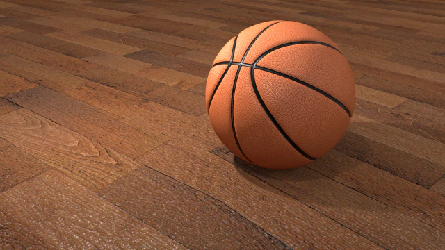 Basketballball 3D Modell .c4d .max .obj .3ds .fbx .stl .blend 
