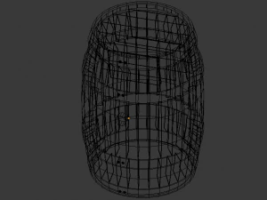 barril Modelo 3D