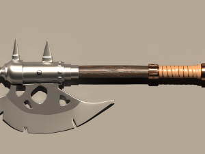 battle ax Model 3D
