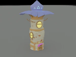 tower of magicians 3D Model