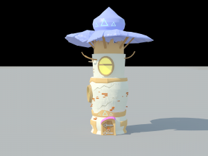 tower of magicians 3D Model