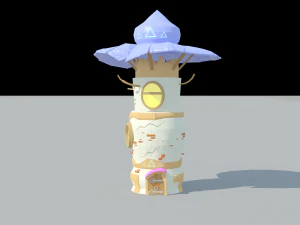 tower of magicians 3D Model