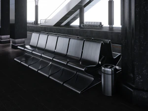 train station 3D Model