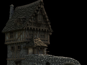 water mill 3D Model