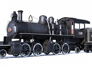 locomotive Model 3D