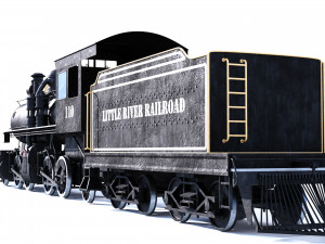 locomotive Model 3D