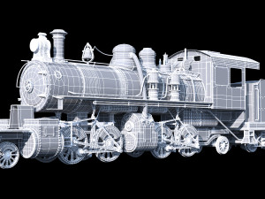 locomotive Model 3D