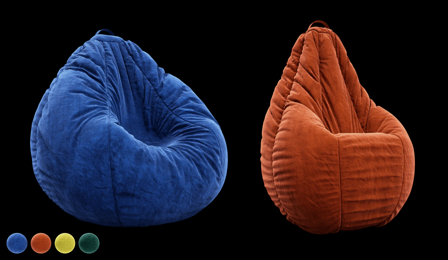 pear armchair 3D Model .c4d .max .obj .3ds .fbx .stl .blend