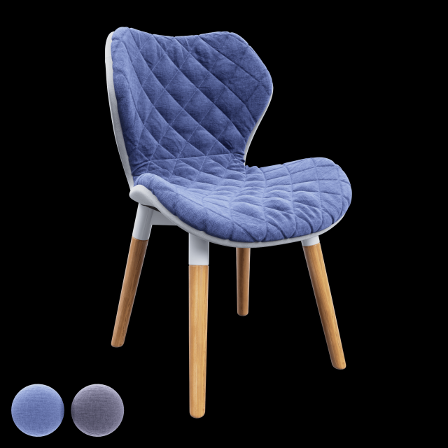 kitchen chair halmar k277 3D Model .c4d .max .obj .3ds .fbx .stl .blend