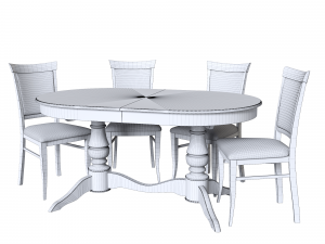 lunch group gorizia 4 Model 3D