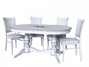 lunch group gorizia 4 3D Model
