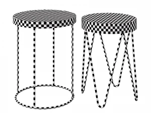 halmar naturo coffee tables 3D Model