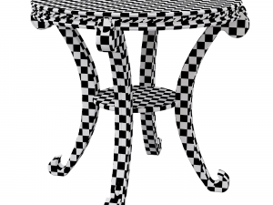 coffee table gloria Model 3D