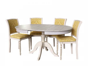 savona table 3 and lodi chairs 1-2 3D Model