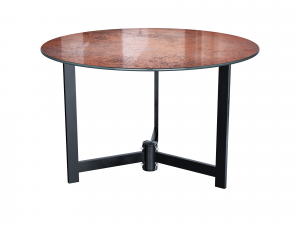 halmar twins set of 2 coffee tables gray - brown 3D Model