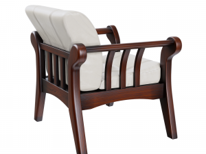 armchair visit 3D 模型