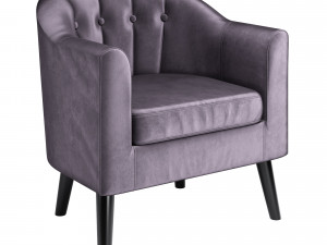 halmar armchair marshal 3D Model