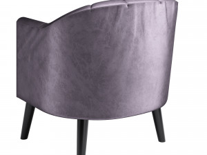 halmar armchair marshal 3D Model