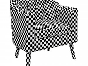 halmar armchair marshal 3D Model