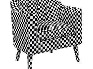 halmar armchair marshal 3D Model