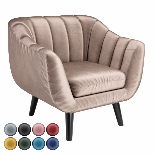 armchair signal elite 1 3D Model .c4d .max .obj .3ds .fbx .stl .blend 