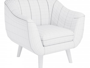 armchair signal elite 1 3D Model