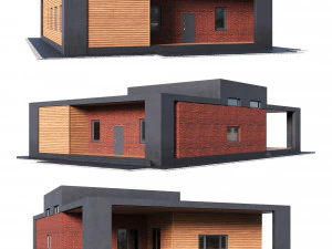 private house 3D Model