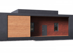 private house Model 3D