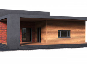 private house Model 3D