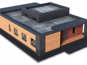 private house Model 3D