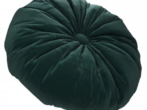set of round decorative pillows 3D Model