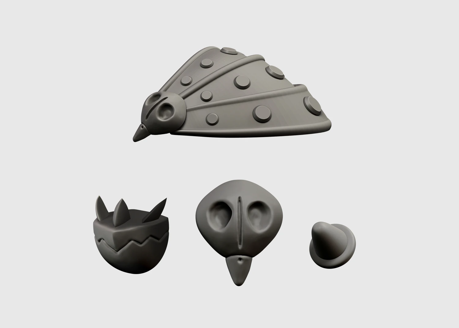 astrids cotume cosplay props 3D Print Model .c4d .max .obj .3ds .fbx .stl .blend