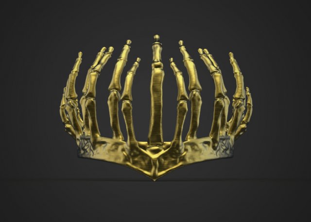 crown of hell from chilling adventures of sabrina 3D-printmodel .c4d .max .obj .3ds .fbx .stl .blend 