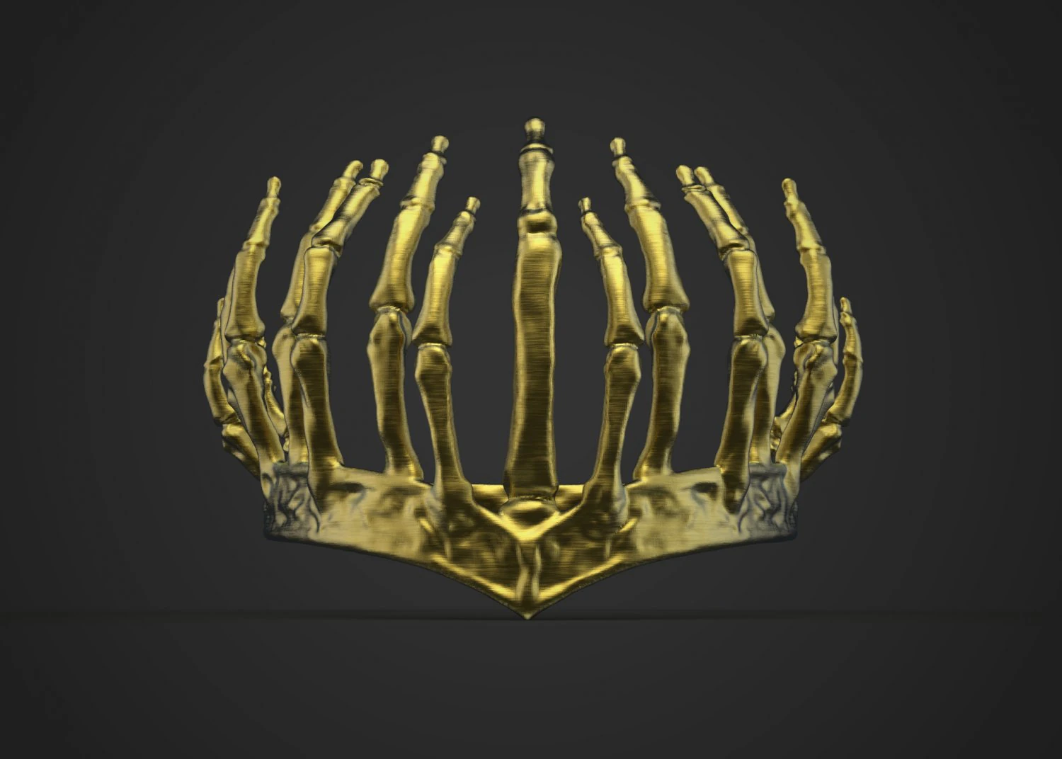 crown of hell from chilling adventures of sabrina 3D Print Model .c4d .max .obj .3ds .fbx .stl .blend