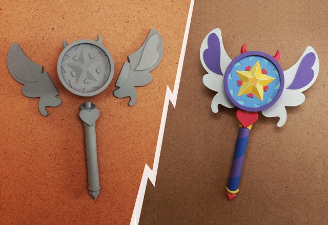 star vs the forces of evil season 3 magic wand Modelo de impresión 3D .c4d .max .obj .3ds .fbx .stl .blend 