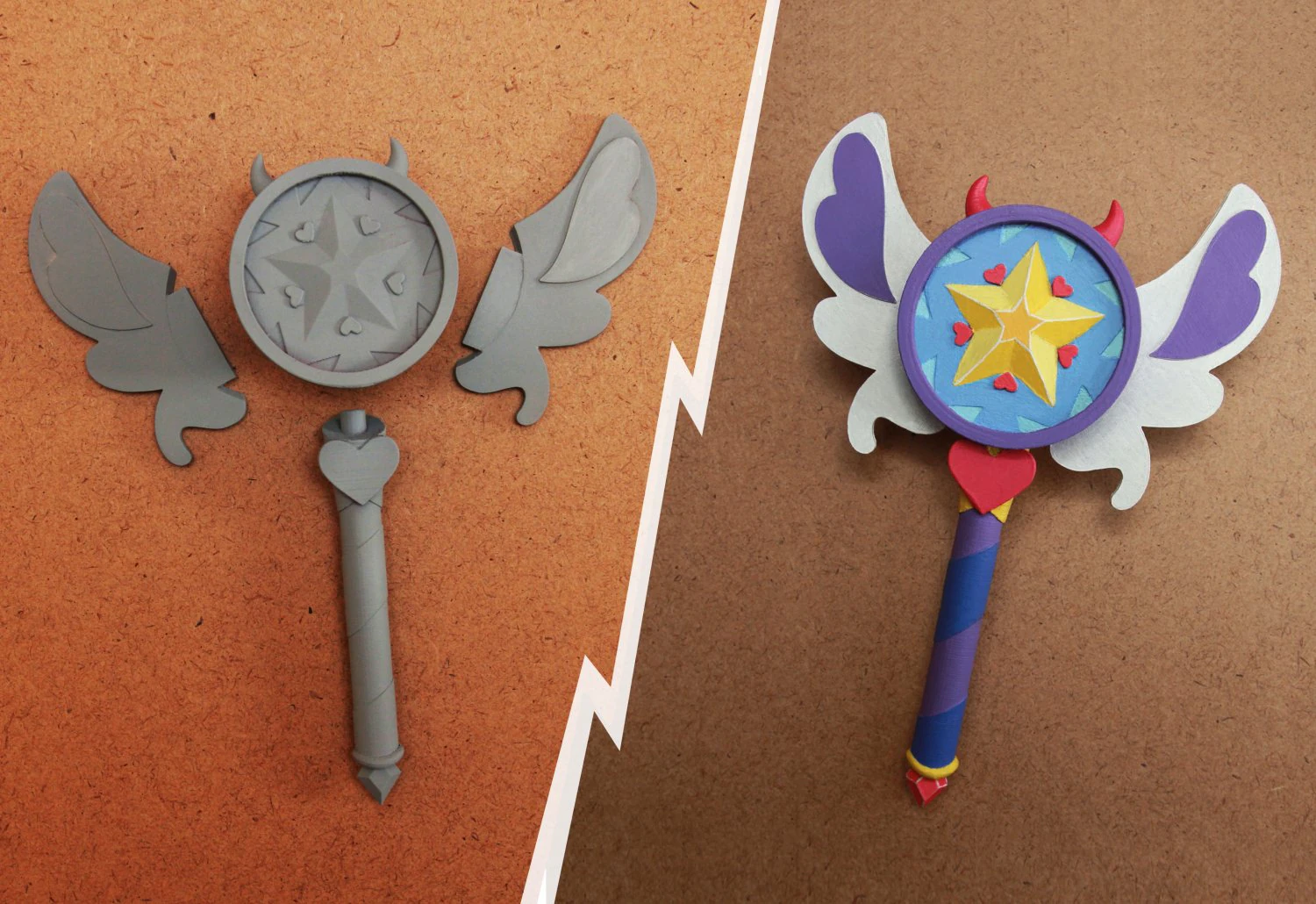 star vs the forces of evil season 3 magic wand 3D Print Model .c4d .max .obj .3ds .fbx .stl .blend 