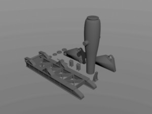 rodman 1000 pdr stl format printable 3D Модель