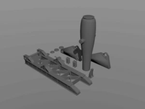 rodman 1000 pdr stl format printable 3D Model