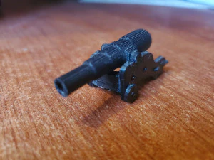 Armstrong 150 pdr stl printable naval cannon 1879 3D Print Model