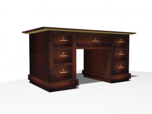 old desks xix century 3D Модель