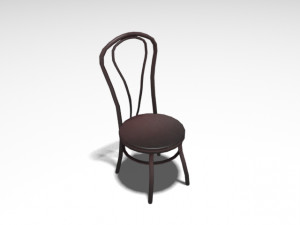 chairs old and rustic models 3D Model