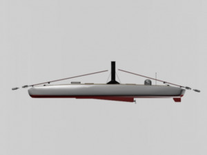 torpedo steamboat alianza 3D 프린트 모델