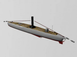 torpedo steamboat alianza 3D Print Model