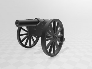 artillery morales alpaca arequipa 1884 3D 프린트 모델