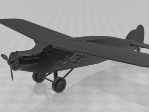 avion caproni 111 Modèles 3D en vedette