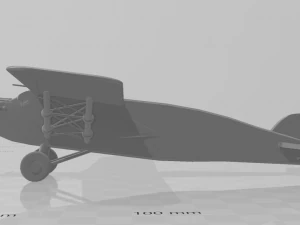 aereo caproni 111 Modello di stampa 3D