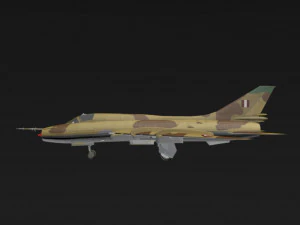 sukhoi 17 peru fap 3D Model
