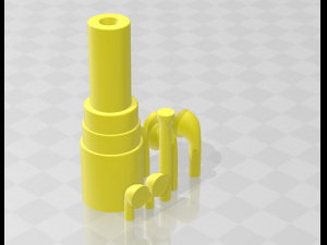 ironclad huascar 3d stl 3Dプリントモデル