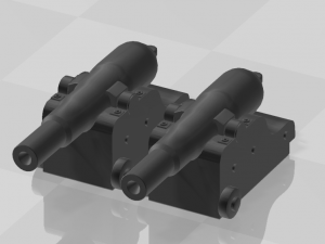 ironclad huascar 3d stl 3Dプリントモデル