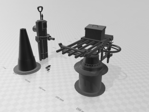 gatling nordenfelt machine 3D Print Model